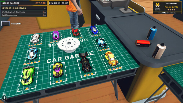 Mini Racer Car Shop Simulator