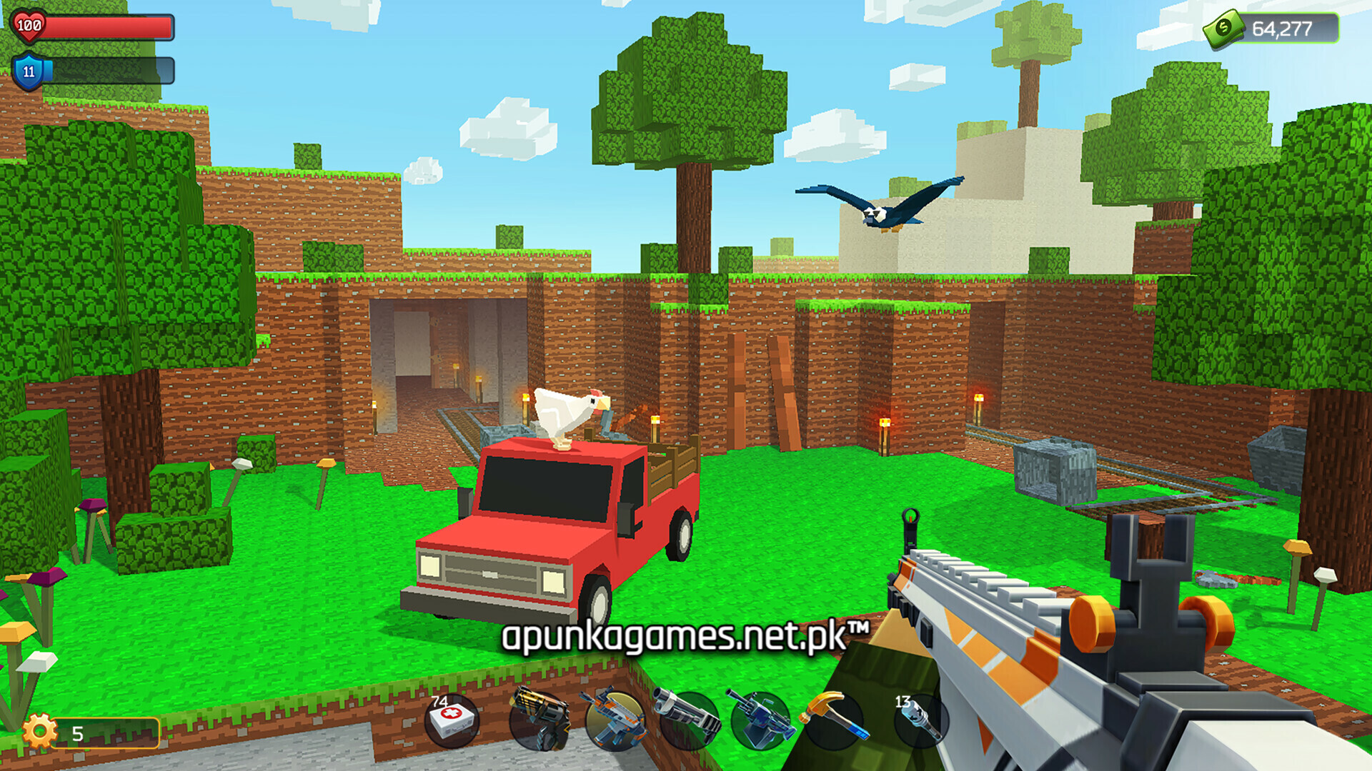 Pixel Combat Zombie Shooter