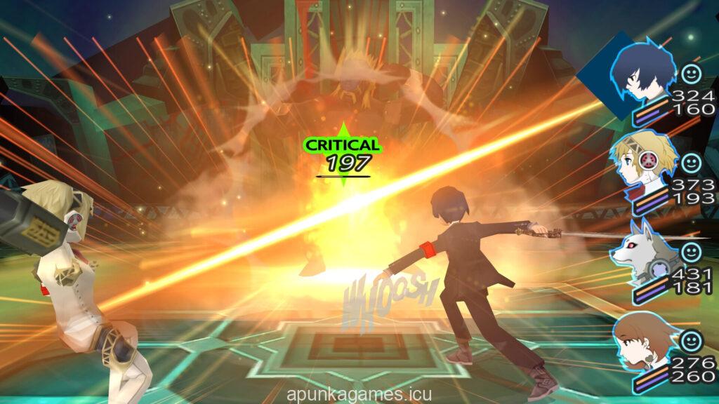 Persona 3 Portable Gameplay