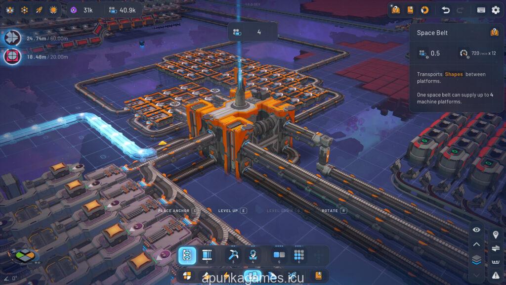 Shapez 2 Factory Screenshot